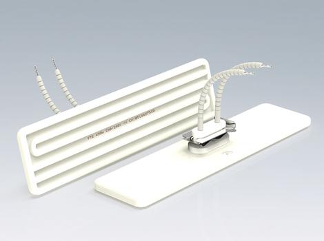 FFE-Full Flat Ceramic  Heater Element-120V/240V - 245mm x 60mm x 24mm